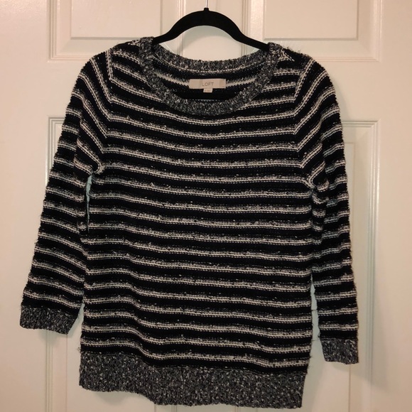 Ann Taylor striped sweater - Picture 2 of 3